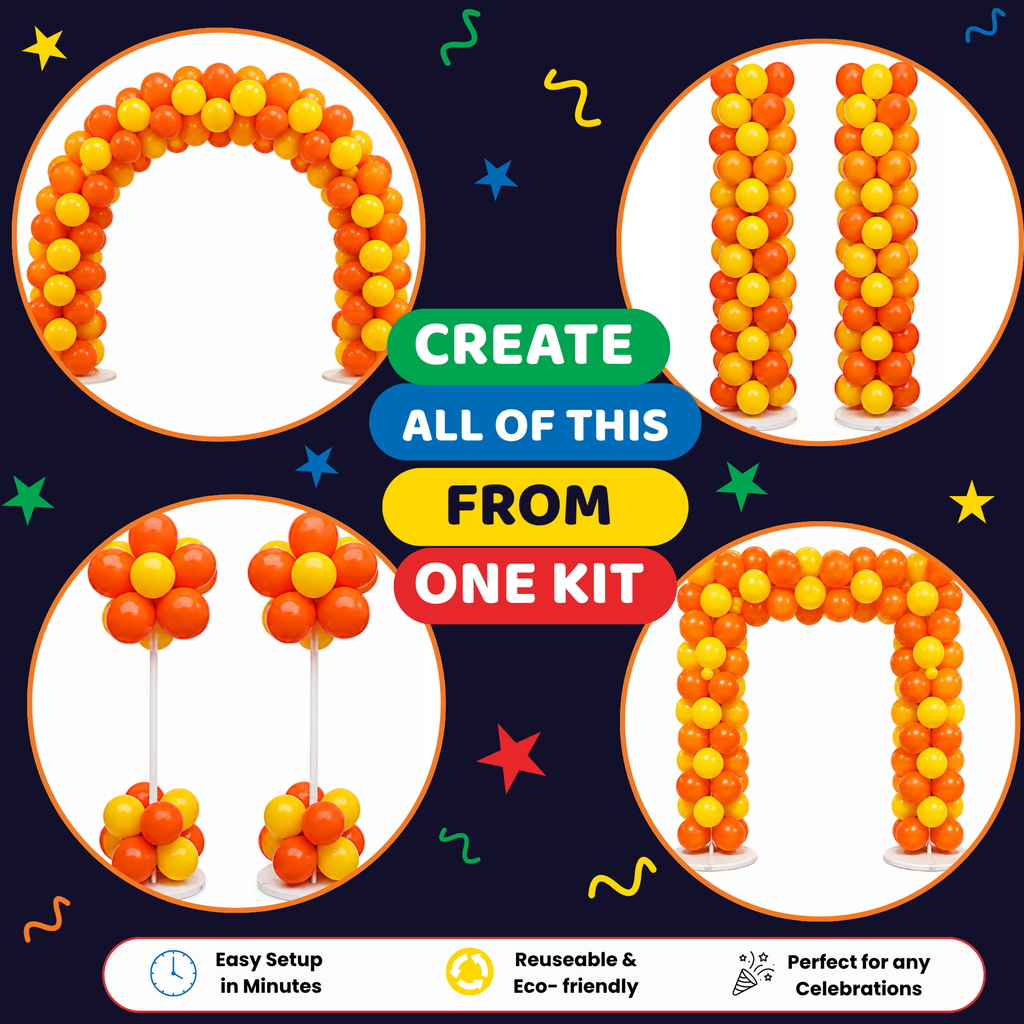 Happy Arch Automatic Self-Inflating Balloon Arch Kit